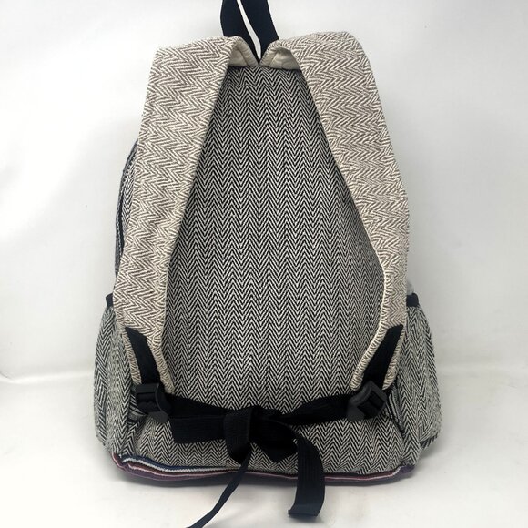 Unisex Large Pure Hemp Multi Pocket Backpack main image 6